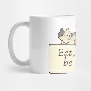 Eat, Sleep and happy_ cat lover Mug